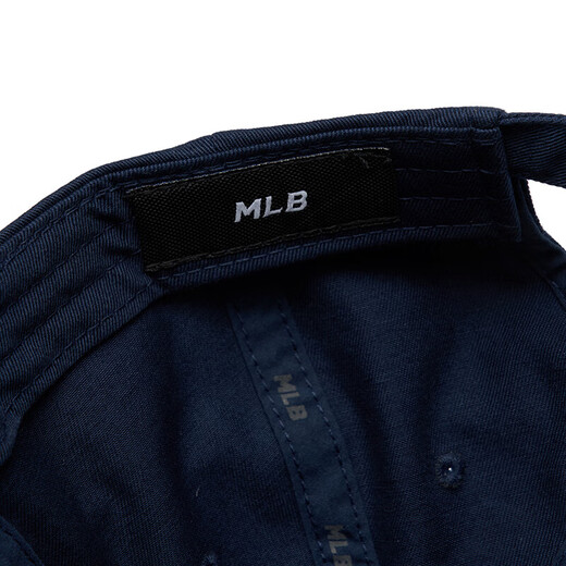 MLB official Yu Shuxin's same style for men and women, fashionable and versatile soft top baseball cap sun visor outdoor autumn CP77 New York Yankees/Navy Blue One Size