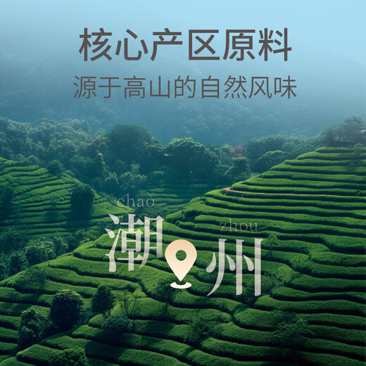 华祥苑乌龙茶 潮汕凤凰单枞特级100g轻火铁盒装单丛茶叶