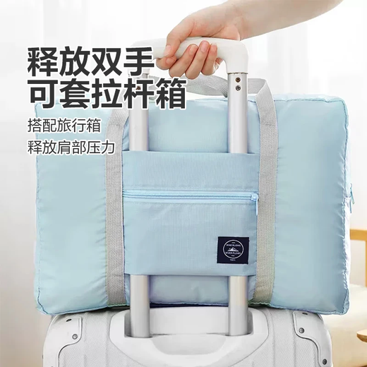 Travel storage bag waterproof portable female travel bag student large capacity outdoor large moving luggage trolley bag 1 pack black travel bag limited edition