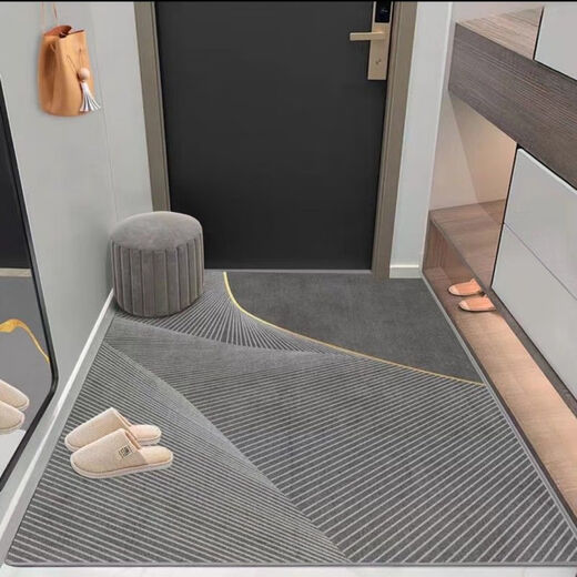Shansui entrance hall vertical version modern entrance carpet door mat door floor mat household cuttable entry floor mat carpet thickened visual aesthetic 100 120*140cm