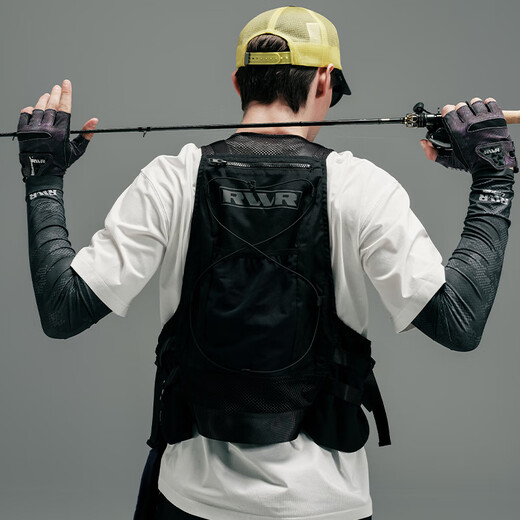 RVVR25/26 Lure Outdoor Fishing Lure Sherry Gloves Soft, Comfortable, Breathable, Non-Slip, Wear-Resistant, High Elasticity, Five Fingers Exposed/Honeycomb Powder M