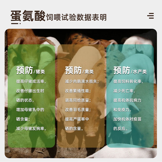 Digaosha veterinary methionine amino acid cattle and sheep ruminant fattening feed additives feed grade imported from Germany methionine 99% (25KG one bag)