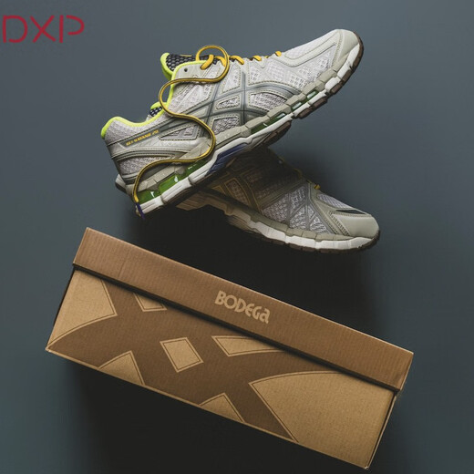 
Asics BODEGA X ASICS GEL-KAYANO 20 Asics men and women low top retro casual running shoes rice gray 1203A500-400 36