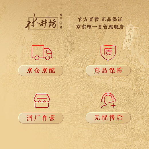 Shuijingfang Zhenjiu Nr. 8 52 Grad 520 ml*6 Flaschen, Ganzkasten, starker Aroma -Alkohol, erhöhen den Preis nicht