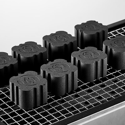 Suncojia quick-burning charcoal, stove-cooking tea charcoal, smokeless barbecue charcoal, barbecue fuel, hot pot barbecue charcoal, about 1.2Jin Jin is equal to 0.5kg