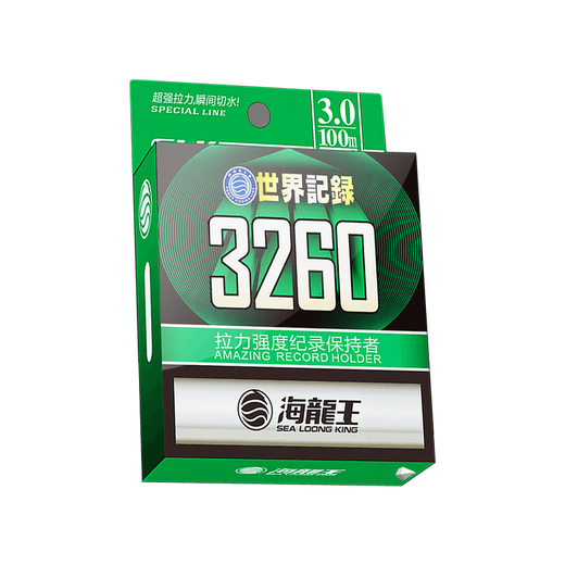 Hailongwang fishing line main line 3260 fishing line super tensile strength wear-resistant sub-line raw silk non-rolled nylon line table fishing line main line burgundy 100 meters No. 2.5