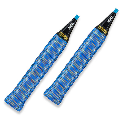 TAAN泰昂羽毛球拍手胶双层吸汗带专利款握把胶深蓝2条装TW090