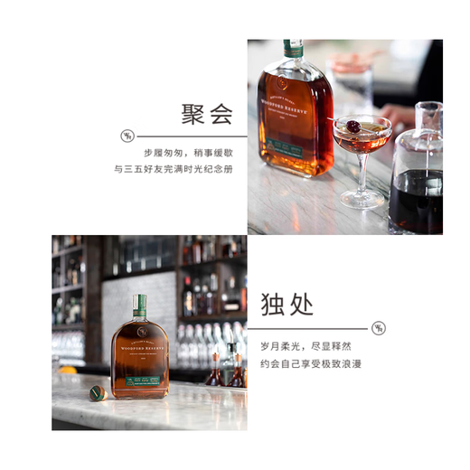 Woodford Rye United States Bourbon 1000 ml 45,2 Grad Importierter Wein
