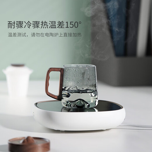 Shangyanfang tea cup tea water separation office meeting glass tea cup water cup men's personal high-end tea cup