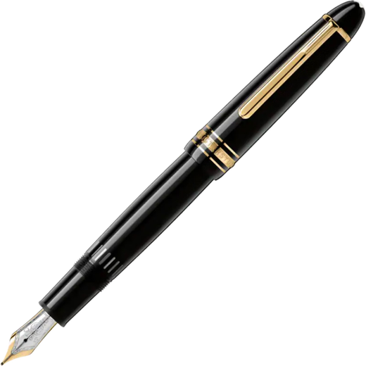 Montblanc (Montblanc) Spot, große Klassenstift -Tinten -Stiftschilder 146 Gold plattiert 13660 F Stiftnib 0,5 mm 1 Stück