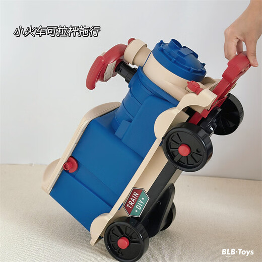 Yunya Children's House Playing Kitchen Cooking Set Can Riding Sliding Train Deformed Storage Boy and Girls' Birthday Gifts [Doctor's Model] Three-in-one Multi-functional Train