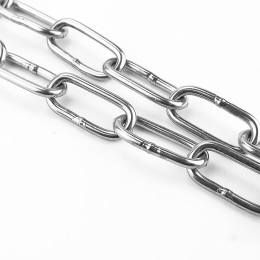 Jinguluo 304 stainless steel chain outdoor 3mm thick chain 5m + 2 spring buckles KZS-1150
