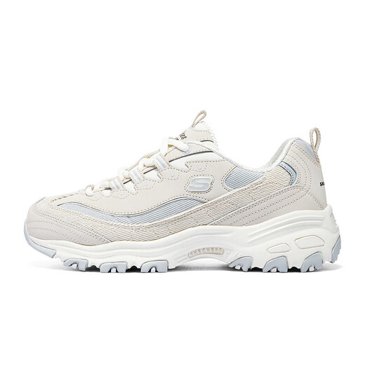 Skechers Milk Tea Bear 3rd Generation Women's Shoes Retro Panda Dad Shoes Thick-soled Heightening Shoes Versatile Casual Sports Shoes 896276