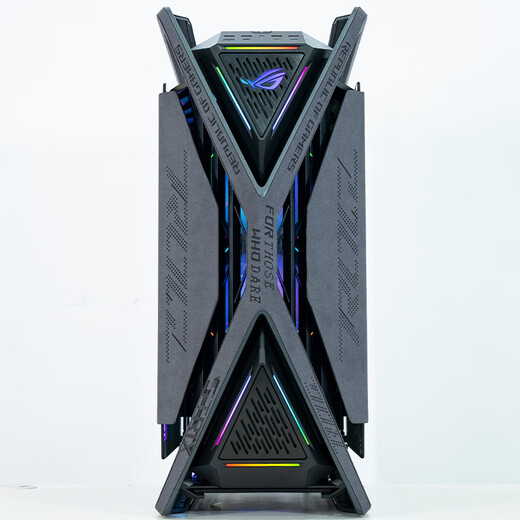 Asus (ASUS) ROG GR701 Creation Snow Blowing Case EVA Asuka Co-branded Desktop Case ARGB Light Board Full Tower Custom Case White Chassis Power Water Cooling Set Creation Sweat Light Board