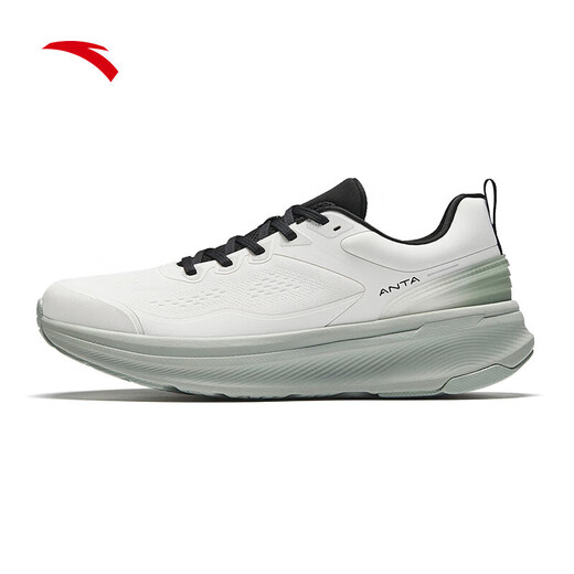 ANTA Shenxing 9丨Sneakers Men's 2024 Comfortable Commuting Sports Shoes Casual Shock Absorbing Jogging Shoes Paper Shabai-2 40