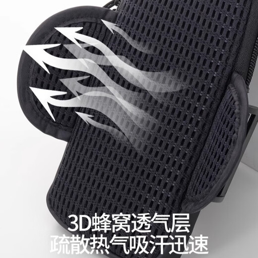Xiangxiang running mobile phone bag arm bag men and women special fitness equipment wrist strap waterproof storage artifact Apple arm sleeve y classic black upgraded version 6.8 inches can be worn diagonally