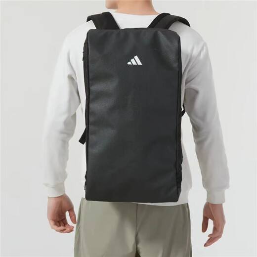 Adidas Rucksack Handtasche für Männer und Frauen Taschen 2024 Herumn Neues Style -Occess -Taschen -Training Sporttasche große Kapazität Casual Bag Tragbeutel Schwarz/HS9755/57*30*23 cm