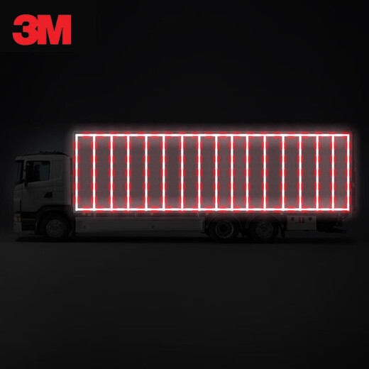 3M Reflective Logo Body Warn Logo Einfach 5 cm*45 m / Roll (150 Stück Pack) 983d