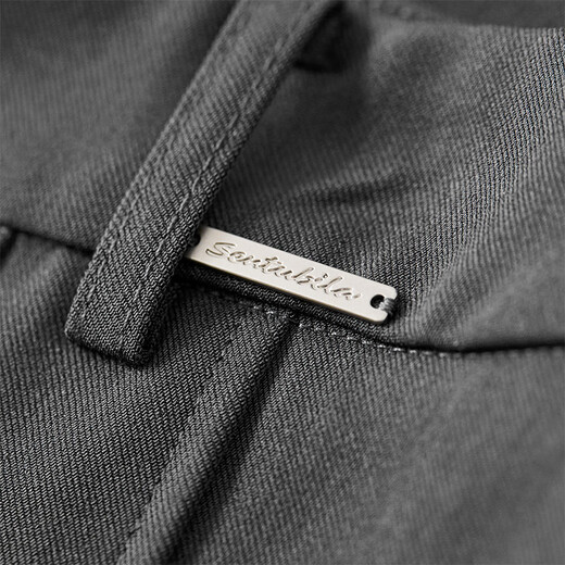 Shandubila temperament commuter skirt women's autumn and winter fashionable high-waisted pleated skirt mid-length A-line skirt dark gray M