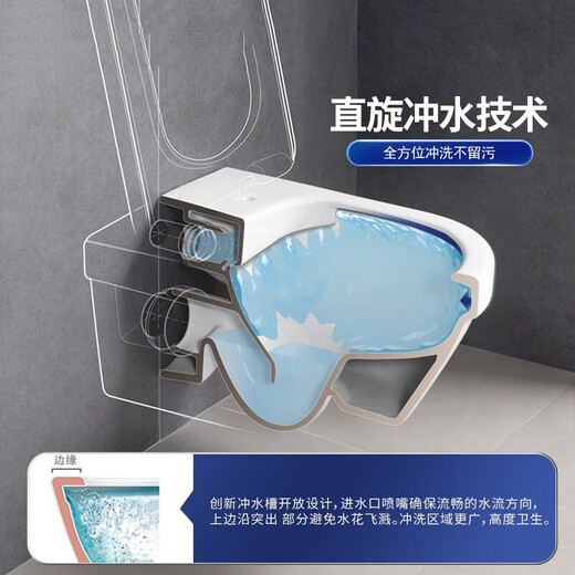 German Villeroy & Boch one-piece ceramic toilet toilet household split-type floor-to-ceiling toilet high-impact direct-rotation flush Subway 2.0/5617F201+5706A101 305
