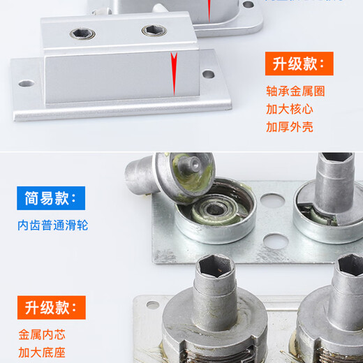 CLCEY手摇器摇手器升降晾衣架手摇晒衣架配件升降器双杆式通用阳台摇把 大方手摇器(孔距12123)双杆