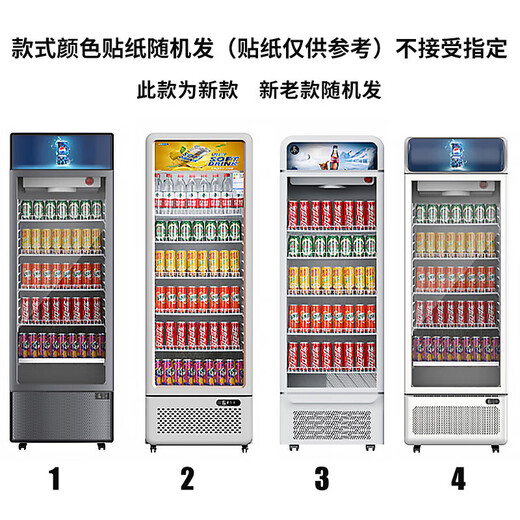 Bingxiong Displayschrank gekühltes Frischlagerschrank kommerzielle Gefrierschrankwein Direkter kaltes vertikaler Supermarkt Convenience Store Bar Biergetränkschrank Displanschrank 338 Eingangstür Displayschrank/Energieeinsparung und niedriger Verbrauch 540*530*1695