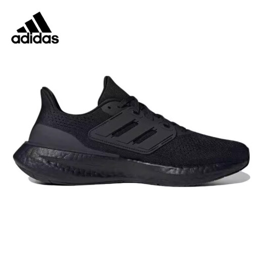 阿迪达斯（adidas）男鞋女鞋2024春季新款休闲轻便透气舒适跑步鞋IF4840 黑色|IF4840 40