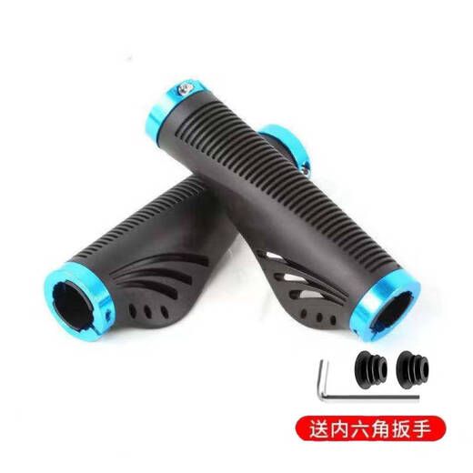 KAIMARTE bicycle handlebar cover rubber silicone mountain bike deputy handlebar meat ball bicycle handle grip cover universal accessories black + handlebar plug pair with tools meat ball handlebar cover free tools