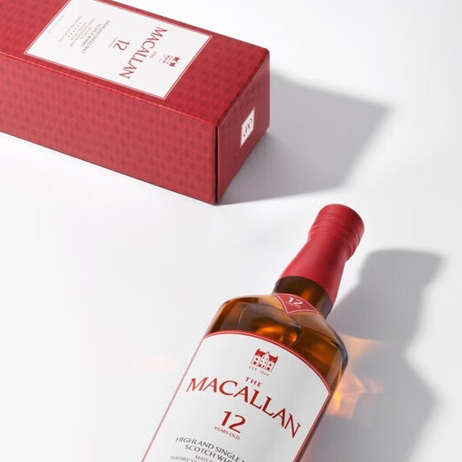 Macallan 12 años sherry cask whisky de pura malta 700 ml vino importado caja de regalo nuevo embalaje