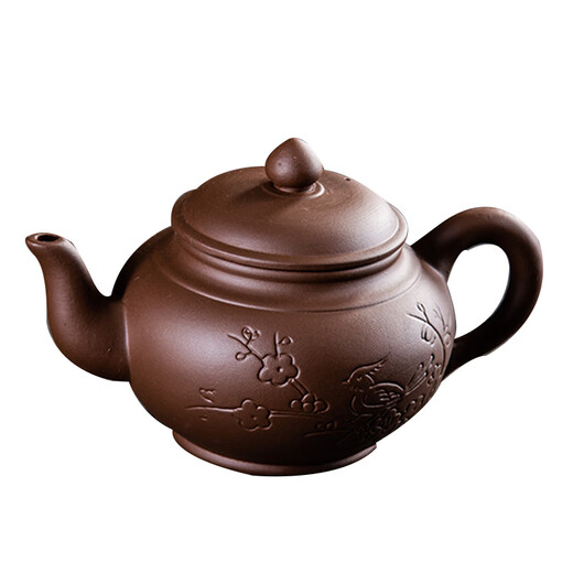 
Jingdezhen (jdz) purple clay teapot Large capacity Zhuni teapot filter teapot Chinese household single pot Kung Fu tea set Little Magpie plum pot Purple 400ml 701mL (inclusive)-800mL (inclusive)