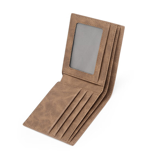 MashaLanti wallet men's short wallet ultra-thin card holder ID bag large capacity coin clutch bag Chinese Valentine's Day gift