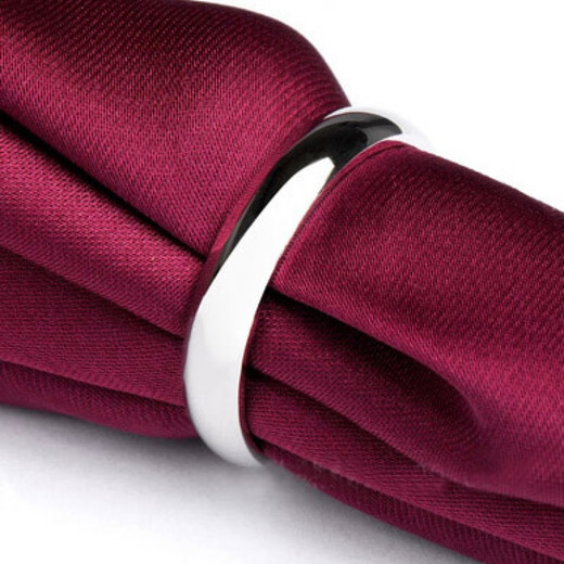 Fat Donglai's same style platinum ring for men PT950, friend's birthday gift, wedding couple's ring, fashionable and simple white, women's ring