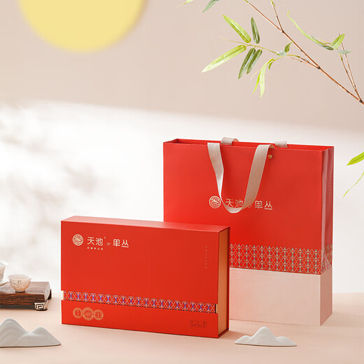 Tianchi Oolong Tea Spring Mountain, comme Daisy Phoenix Single Cong Tea Single Single Duck Shit Fragrance Milan Fragrance 168g Boîte-cadeau Boîte cadeau Gift Tea Feuilles