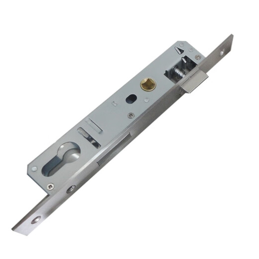 PUPAN Universal Typ gebrochener Brücken Aluminium Lock Body Lock Core Kunststoffstahltür und Fensterhandschloss 85 Serie 92 Serie nicht mit Fingerabdruckschloss Nr. 7 9230 Lock Body (ohne Verknüpfung) 35-45 mm x Universal Typ X ohne Taste