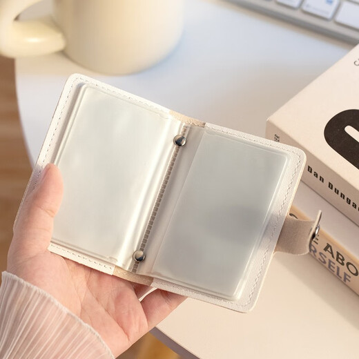 MAIWEINI card bag large capacity multiple card slots mini cute all-in-one bag business card holder ID card driver's license bank card holder for men and women Pacha dog 22 card slots