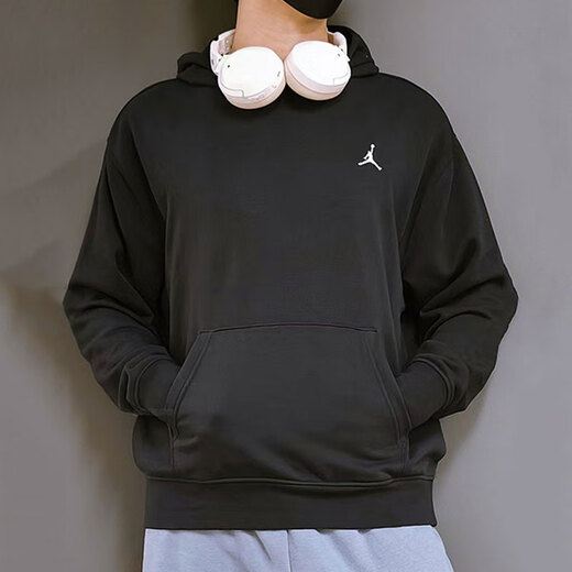 Nike (Nike) Sweatshirt Herbst und Winter New Sportswear Stricker mit Kapuze-Herren-Top Pullover FQ3679-687 FQ3679-010 Black M