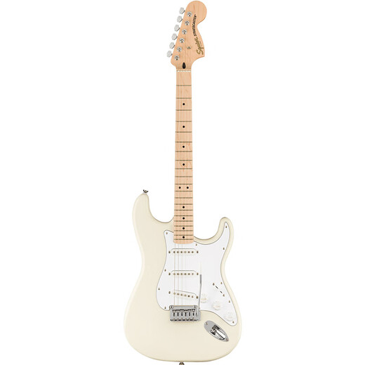 FENDER FENDER SQ Electric Guitar Affinity Beginner FENDER AFF Rock Guitar Jita STTELE [AFF]Olympic White ST