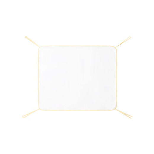 YEEHOO washable diaper pad for all seasons, newborn baby diaper pad, egg roll yellow 70x60cm