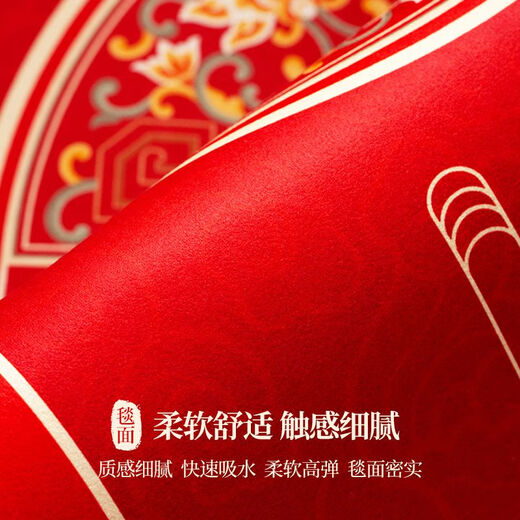 High-End-Kieselgiatom-Schlamm wasserabsorbierende Bodenmatte Eingangstür Chinesischer Stil Goldener Feng Shui Eingangstür Home Schuh Schuh wechseln