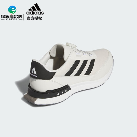 Adidas Golf Shoes Men's Sports Shoes New S2G SL LEATHER Spikeless Shoes BOA Lock Style ID8701 Orbital Gray/No. 1 Black/White 43 (UK9)