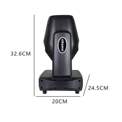 100W pattern moving head light LED spot moving head wedding bar KTV rotating dyeing stage light 100W LED pattern moving head light