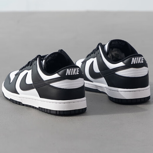 Nike (NIKE) men's shoes, women's shoes, summer and autumn new Dunk Low couple's sneakers, fashionable and versatile low-top casual shoes for women, CW1590-100 black and white panda 40 (GS)