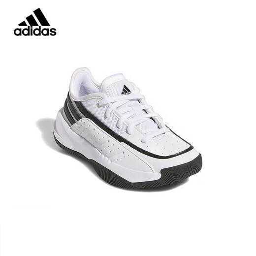 阿迪达斯 （adidas）阿迪达斯儿童实战篮球鞋FRONT COURT团队款男女小童运动鞋 ID6196 31.5码 /13k/适合脚长19cm