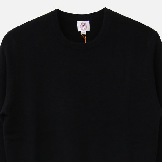King Deer [Bienestar rosa de mascota] Sweater de cachemir Cashmere Cuello redondeo de cuello redondo suéter sólido de color sólido Commuting Commuting Xuanshi Hei M 170/88a
