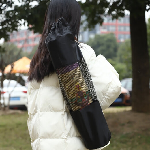 好运鲸瑜伽垫收纳 瑜伽帆布防水收纳牛津布防水单肩挎背包瑜伽垫易收纳 30*70