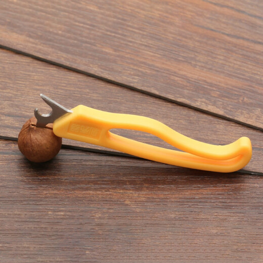 Jingju pecan sheller hand-peeled whole small walnut pliers for eating walnuts household walnut shelling and peeling tool pecan shelling tool 1 set in a box