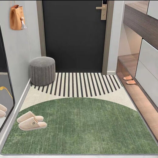 Shansui entrance hall vertical version modern entrance carpet door mat door floor mat household cuttable entry floor mat carpet thickened visual aesthetic 100 120*140cm