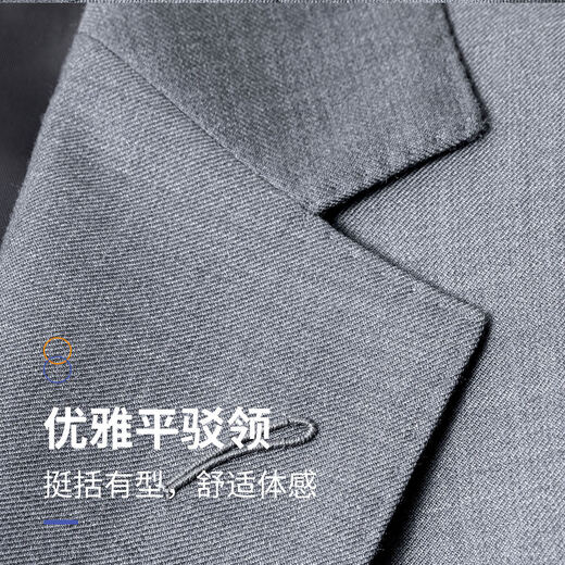 Shanshan suit suit 100 pure wool slim fit professional formal suit business groomsmen suit wedding dress men's suit