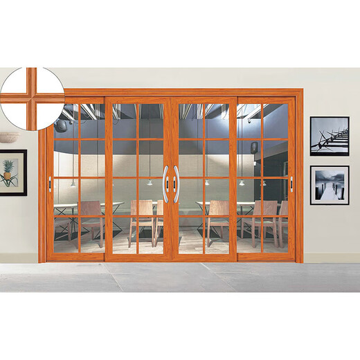 MEXEMINA阳台无轨玻璃门 成都室内阳台推拉门 厨房卫生间隔断无轨钛合金的 同城测量(抵尾款 可叠加)