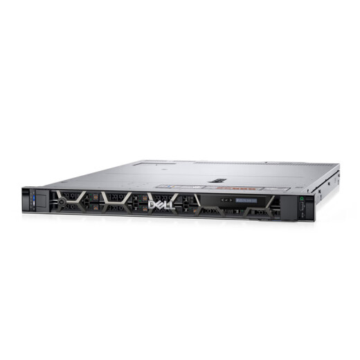 戴尔（DELL）PowerEdge R450 1U机架式服务器主机 双路高性能存储数据库虚拟化服务器 1颗金牌5317 12核3.0G丨单电 64G内存丨3*2.4T SAS丨H755